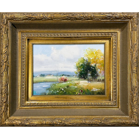 Clifton Oil on Canvas Landscape Decorative Painting