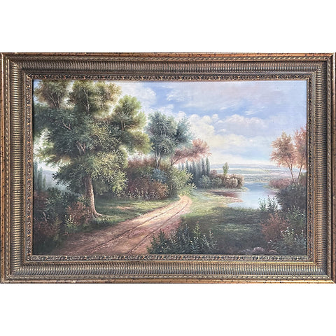 Oil on Canvas Landscape Decorative Painting