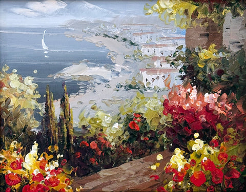 Oil on Canvas Landscape Decorative Painting